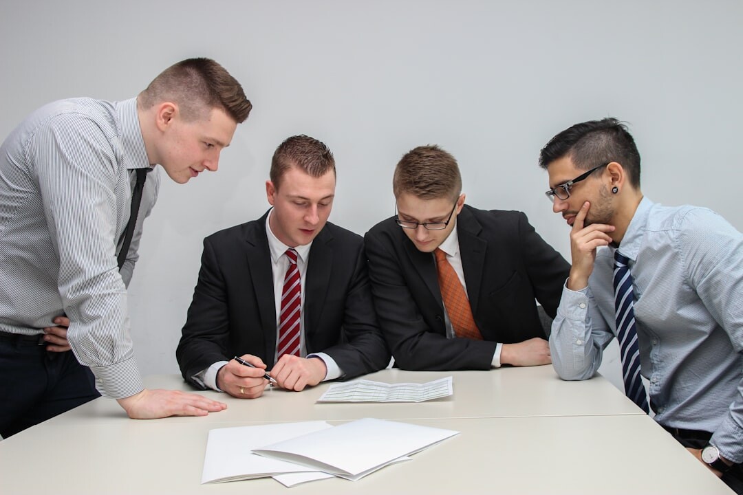 business people in meeting